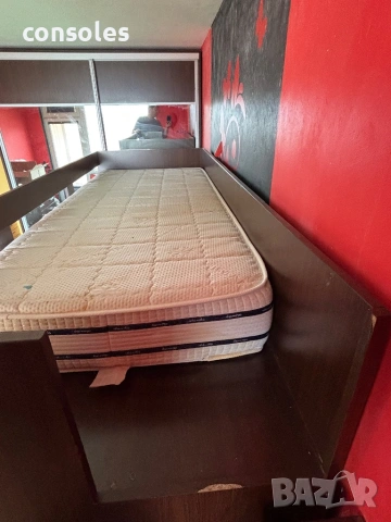 Горно легло надстройка над спалня, снимка 5 - Спални и легла - 53944925