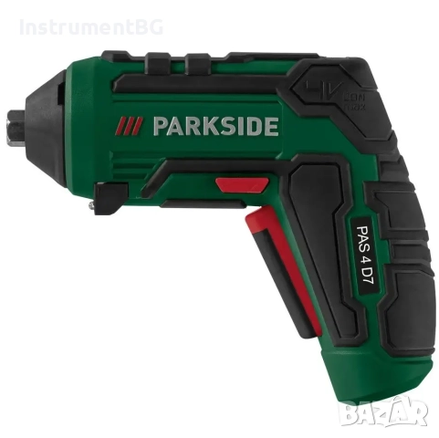 Акумулаторен винтоверт Parkside® PAS 4 C4 с 30 бита, USB зарядно устройство, снимка 6 - Винтоверти - 51814462