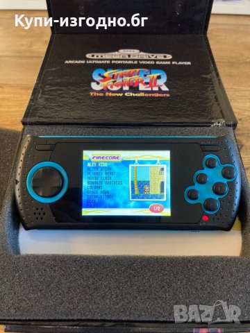 Ретро конзола - Sega Mega Drive Arcade ultimate portable video game player от Blaze, снимка 11 - Други игри и конзоли - 39119737
