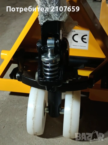 Ръчната палетна количка HP20-18 (1.8 тона), снимка 3 - Други машини и части - 53248738