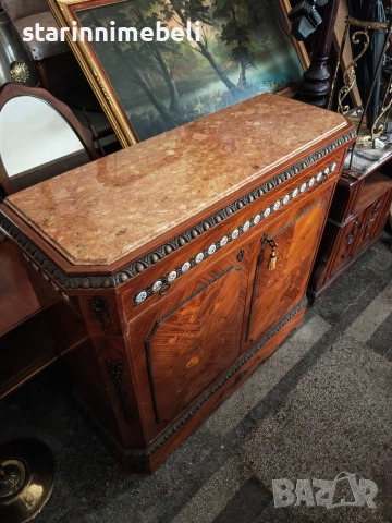 Антикварен бар шкаф , снимка 7 - Шкафове - 53219819