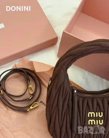 Miu Miu Belair Дамска чанта, кожа, снимка 4 - Чанти - 56010139