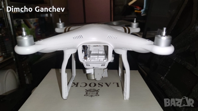 JI Phantom 3 PRO с 1 батерия и оригинален твърд куфар раница, снимка 4 - Дронове и аксесоари - 52502992