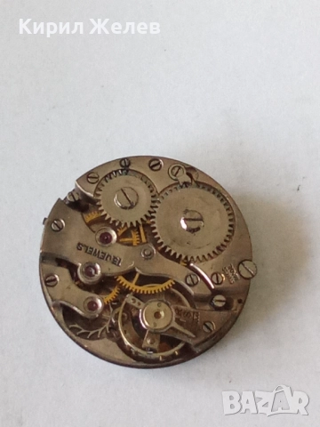 Механизъм с циферблат от стар ръчен часовник 32526, снимка 3 - Мъжки - 52252852
