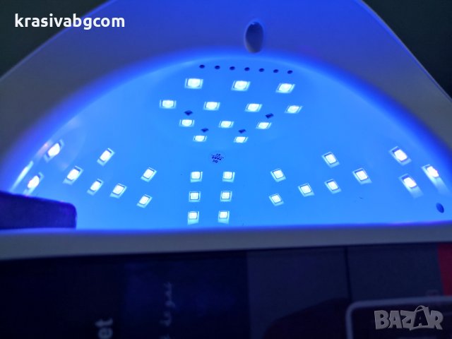 UV-LED лампа SunХ 5 +  - 54 W и 80w с 12 м. гаранция , снимка 10 - Продукти за маникюр - 30162526