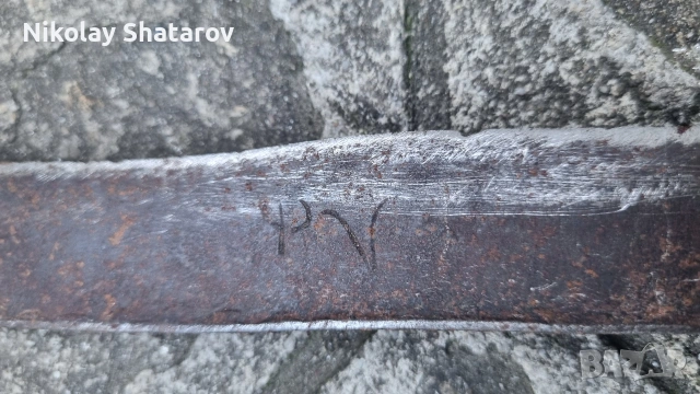 стар овчарски нож, снимка 4 - Антикварни и старинни предмети - 54328844