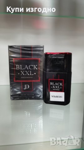 Black XXL Pour Homme Eau de Toilette , снимка 1 - Дамски парфюми - 42755714