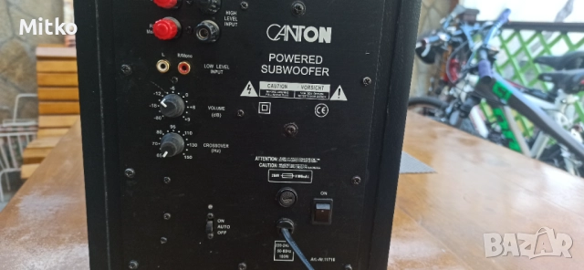 Canton AS 60 CX активен субуфер, снимка 6 - Слушалки и портативни колонки - 52937500