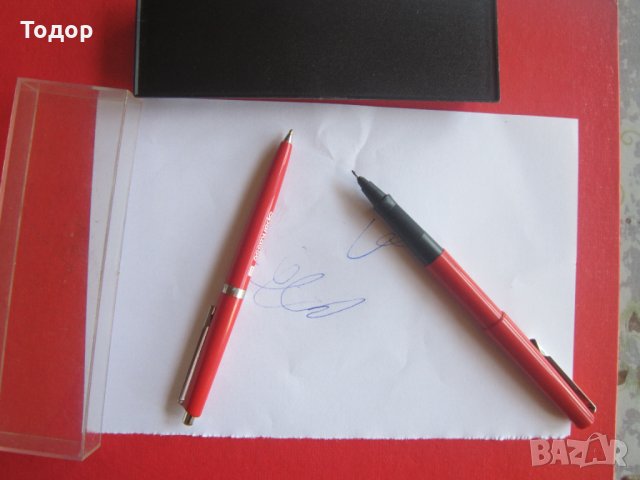 Луксозен химикал химикалка Ромус банкерски комплект, снимка 7 - Ученически пособия, канцеларски материали - 33802897