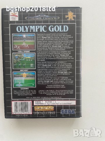 Olympic Gold Barcelona 92 за Sega Mega Drive, снимка 2 - Други игри и конзоли - 42448541