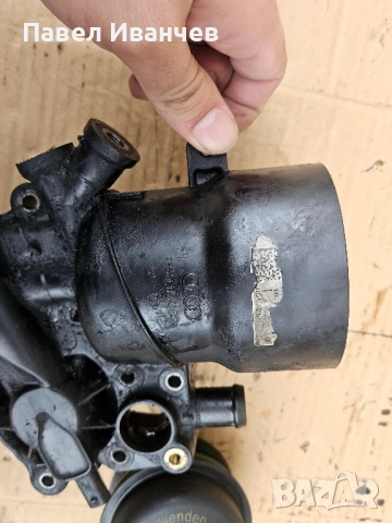 Корпус за маслен филтър с термостат за Audi A6 C7 3.0TDI BI Turbo, снимка 2 - Части - 52865405