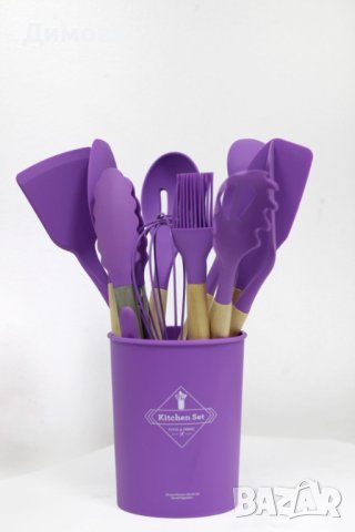 К-т прибори силикон Промо цена, снимка 2 - Прибори за хранене, готвене и сервиране - 42648813