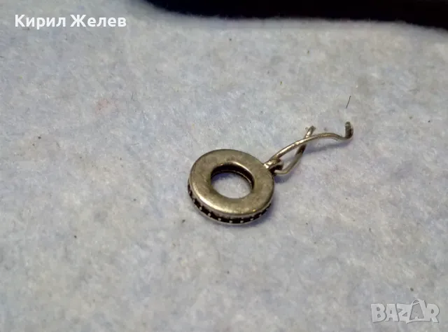 МАРКОВА СКЪПОЦЕННА СРЕБЪРНА ВИСУЛКА СРЕБРО 925 с ЦИРКОНЧЕТА За ГРИВНА ПАНДОРА 39234, снимка 6 - Други - 49522608