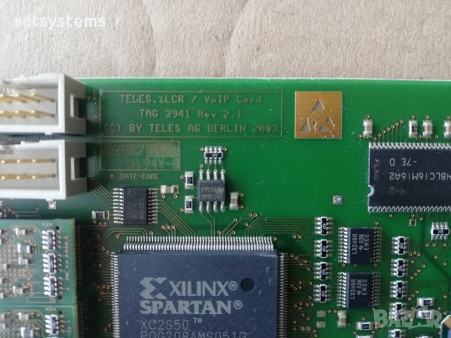 TELES iLCR/VoIP Card TAG 3941 rev2.1 ISA, снимка 6 - Други - 35430006