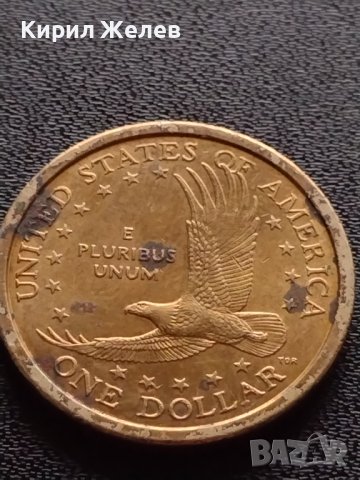 Монета ONE DOLLAR UNITED STATES OF AMERICA E PLURIBUS UNUM за КОЛЕКЦИЯ 38082, снимка 3 - Нумизматика и бонистика - 40767524