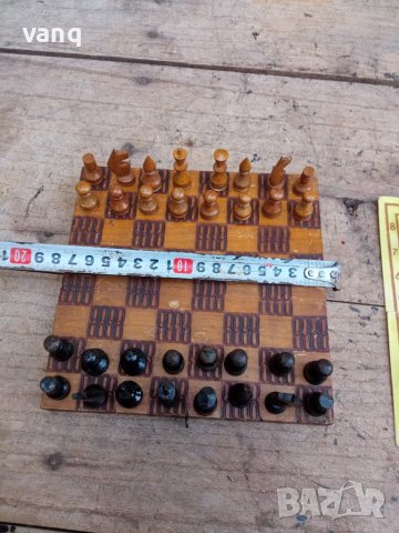 Дървена котия за шах, снимка 5 - Други ценни предмети - 40134488