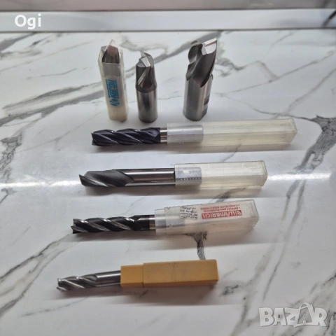 Фрези челно-цилиндрични HSS Co, снимка 9 - Стругове - 54162501