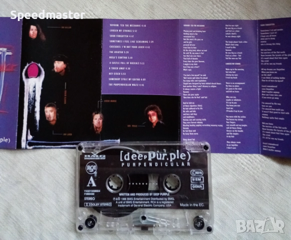 Deep Purple - Purpendicular , снимка 2 - Аудио касети - 52973792