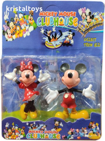 Комплект Мики Маус и приятели - две фигури - играчки и за торта 