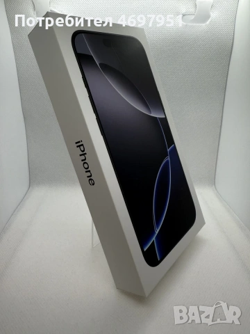 ЧИСТО НОВ! iPhone 16 pro Max 256 GB, снимка 2 - Apple iPhone - 53082609