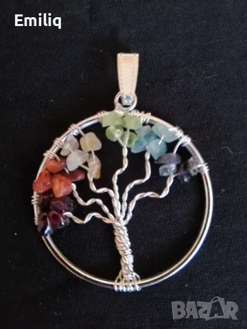 Нов амулет "Дървото на Живота" с Естествени Камъни