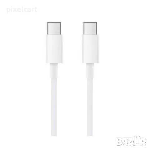 Оригинален кабел Xiaomi от Type-C към Type-C, 5A, 1.5m, SJV4108GL, снимка 1