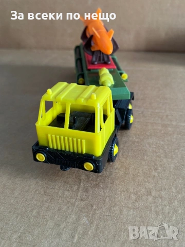 Старо детско соц камионче , ракетовоз ,  от 70-те години, Полша, снимка 9 - Антикварни и старинни предмети - 53922675