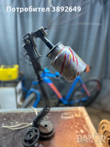 Лампа бояджийски пистолет