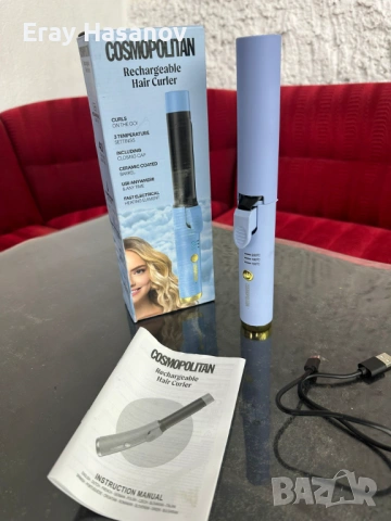 Маша за Коса със батерия, снимка 2 - Маши за коса - 53223083