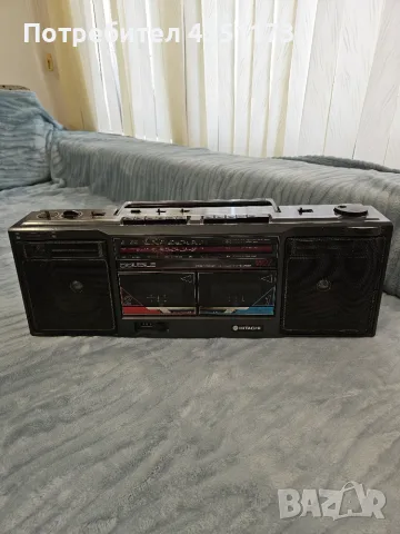 Радиокасетофон колекционерски hitachi trk-w27e