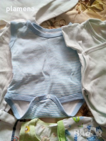 Дрехи за бебета 0-3 месеца, снимка 9 - Детски тениски и потници - 31962469