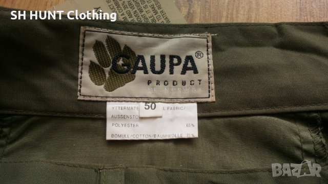 GAUPA of NORWAY Trouser за лов риболов и туризъм разме 50 / M - L панталон със здрава материя - 315, снимка 14 - Панталони - 42094138