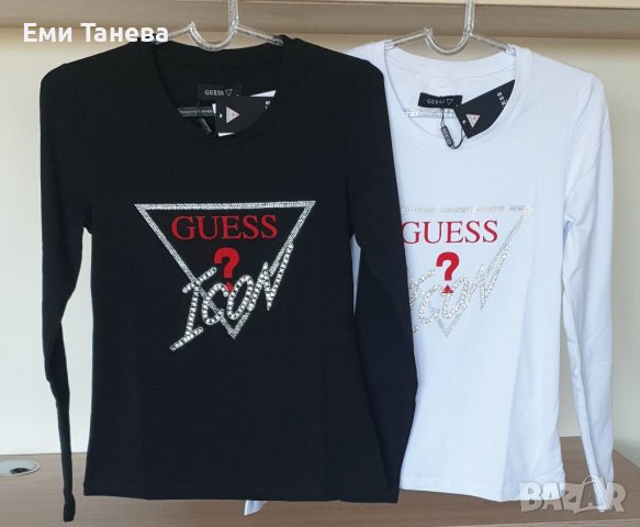 Уникални дамски блузи KARL, GUESS, DIOR, DOLCE&GABANA, BURBERRY. Топ качество, снимка 6 - Блузи с дълъг ръкав и пуловери - 38216872