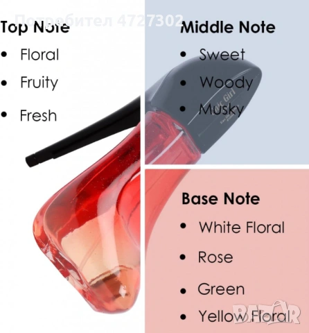 Дамски парфюм Chic Girl Red BN Parfums, 100мл, снимка 3 - Дамски парфюми - 53347436