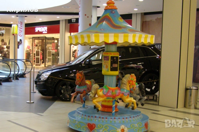 Детска клатушка, въртележка- Италия, снимка 2 - Вендинг машини - 52106835