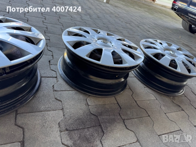 Стоманени Джанти 16ки с тасове , снимка 5 - Гуми и джанти - 52505363