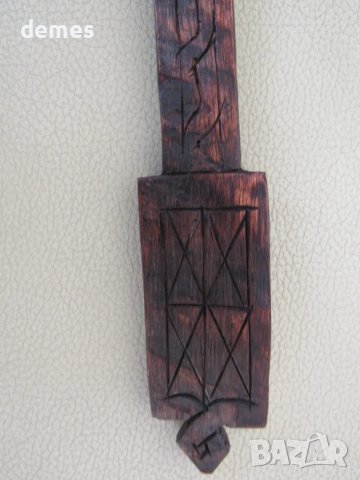 Дървен християнски кръст от Етиопия, снимка 5 - Колекции - 49715781