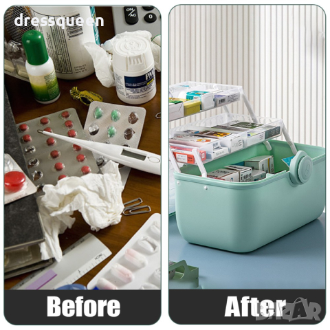 3870 Органайзер за лекарства тип Куфар, снимка 9 - Други стоки за дома - 44807933