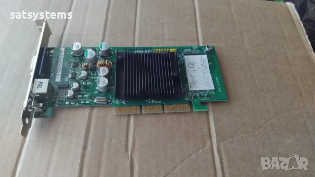 Видео карта NVidia GeForce 4 Asus V9180SE 64MB DDR 64bit AGP, снимка 5 - Видеокарти - 35479891