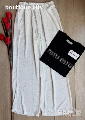 дамски панталон с камъчета, снимка 4 - Панталони - 51770459