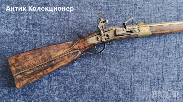Старинна кремъчна пушка Miquelet – Южна Италия – XVIII век