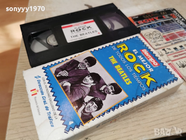 THE BEATLES-ORIGINAL VHS VIDEO TAPE 1912251601, снимка 14 - Други музикални жанрове - 52848661
