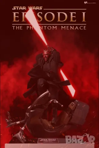 MMS749 2.0-Hot Toys Star Wars: The Phantom Menace MMS749 Darth Maul with sith speeder/ Моул