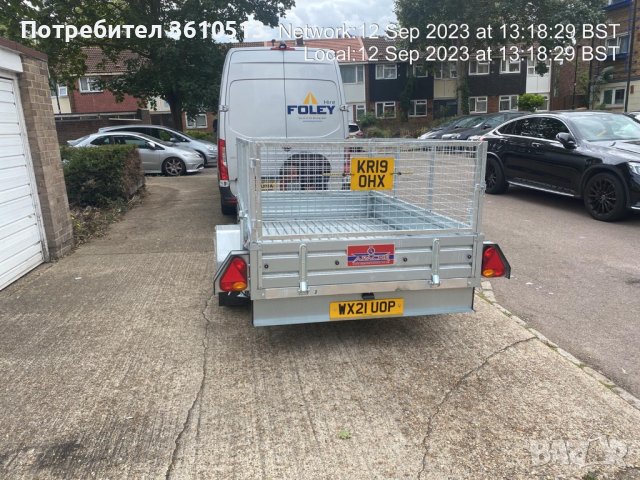 Автомобилно ремарке, снимка 2 - Ремаркета - 42167007