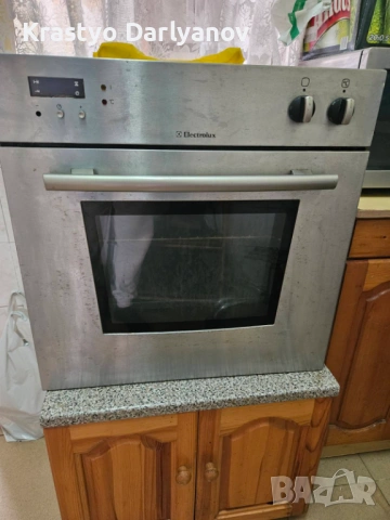  Работеща Фурна за вграждане Electrolux Електролукс Инокс, снимка 3 - Печки, фурни - 54049205
