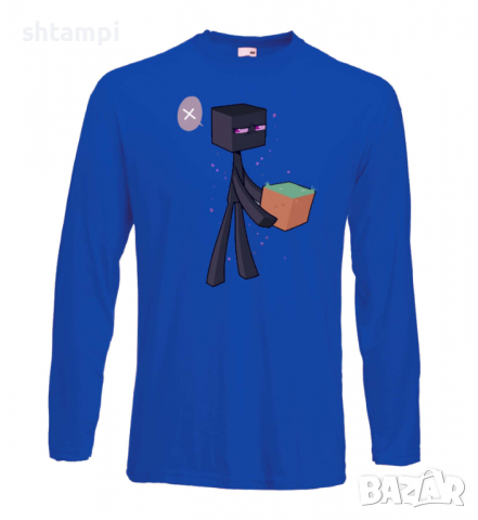 Мъжка тениска Enderman 3, майнкрафт Minecraft,Игра,Забавление,подарък,Изненада,Рожден Ден., снимка 2 - Тениски - 36494782
