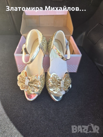 Детски обувчици с токче , снимка 4 - Детски обувки - 51529785