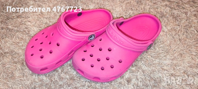 Crocs - чехли за момичета, р - 12/13, стелка-19,5см.