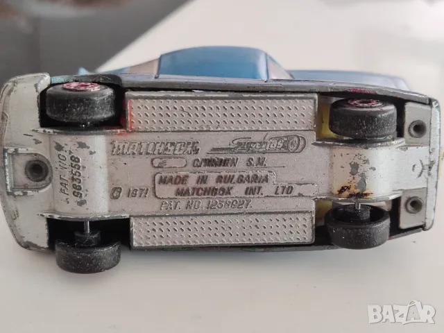 Matchbox Citroen S.M. 1971 Made in Bulgaria, снимка 4 - Колекции - 48408884