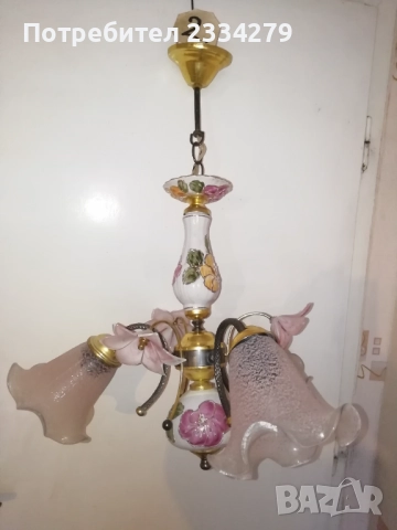 Стари лампи за таван., снимка 10 - Лампи за таван - 52050382